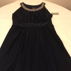 Navy Blue sleeveless dress